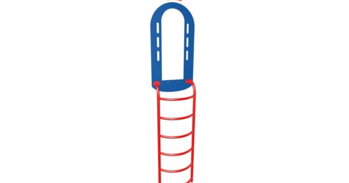 Curved Rv Ladder Climber, Curved Rung Ladder 66-72in S-1282-6RV | Playcraft Systems