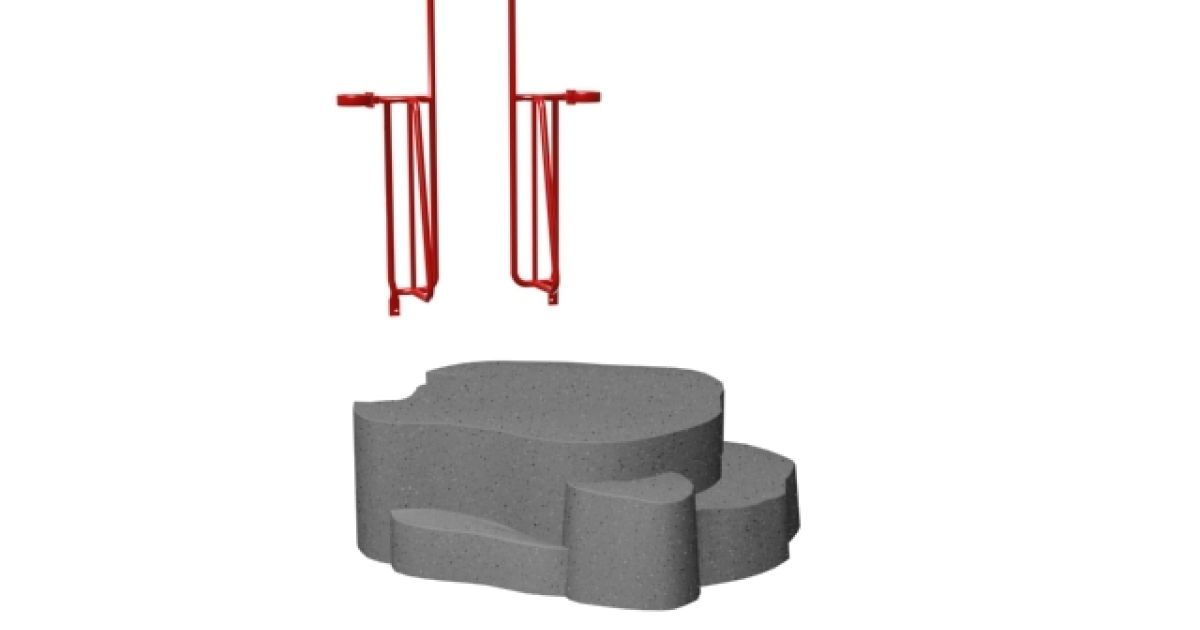 Climber, Boulder Stack 36in (Base Rock) S-1290-D1-R5 | Playcraft Systems