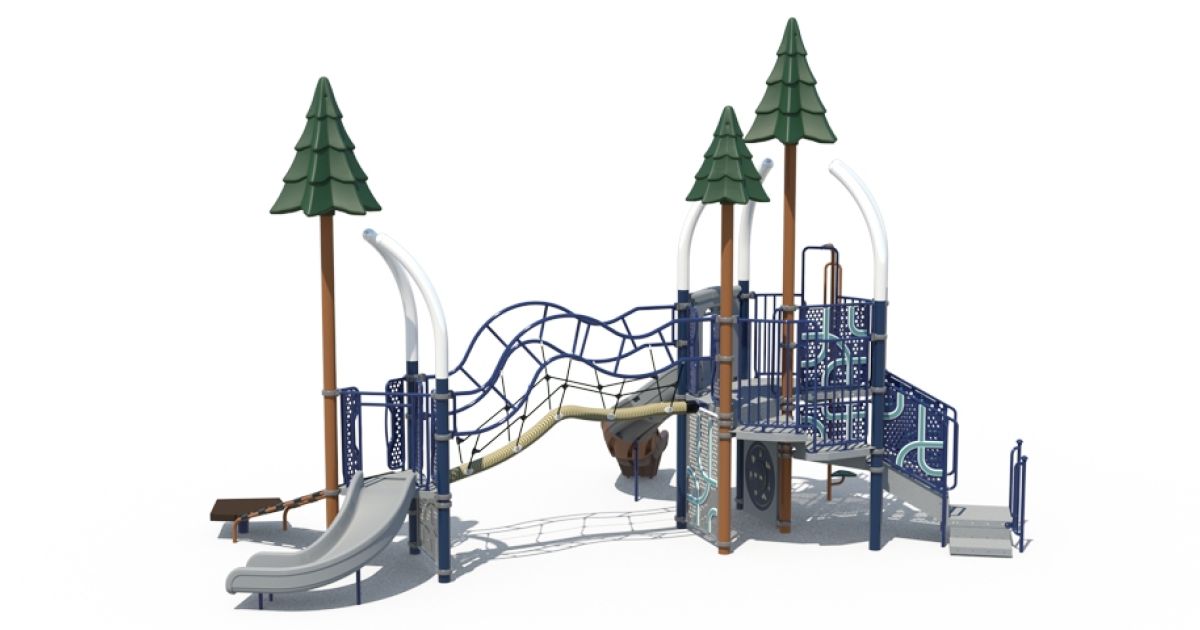 Commercial Post & Deck Playground with Playcraft Designer’s Choice ...
