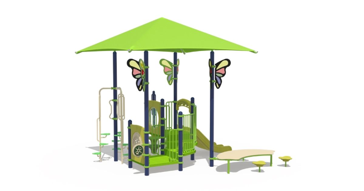 Commercial Post & Deck Playground with Playcraft Designer’s Choice ...
