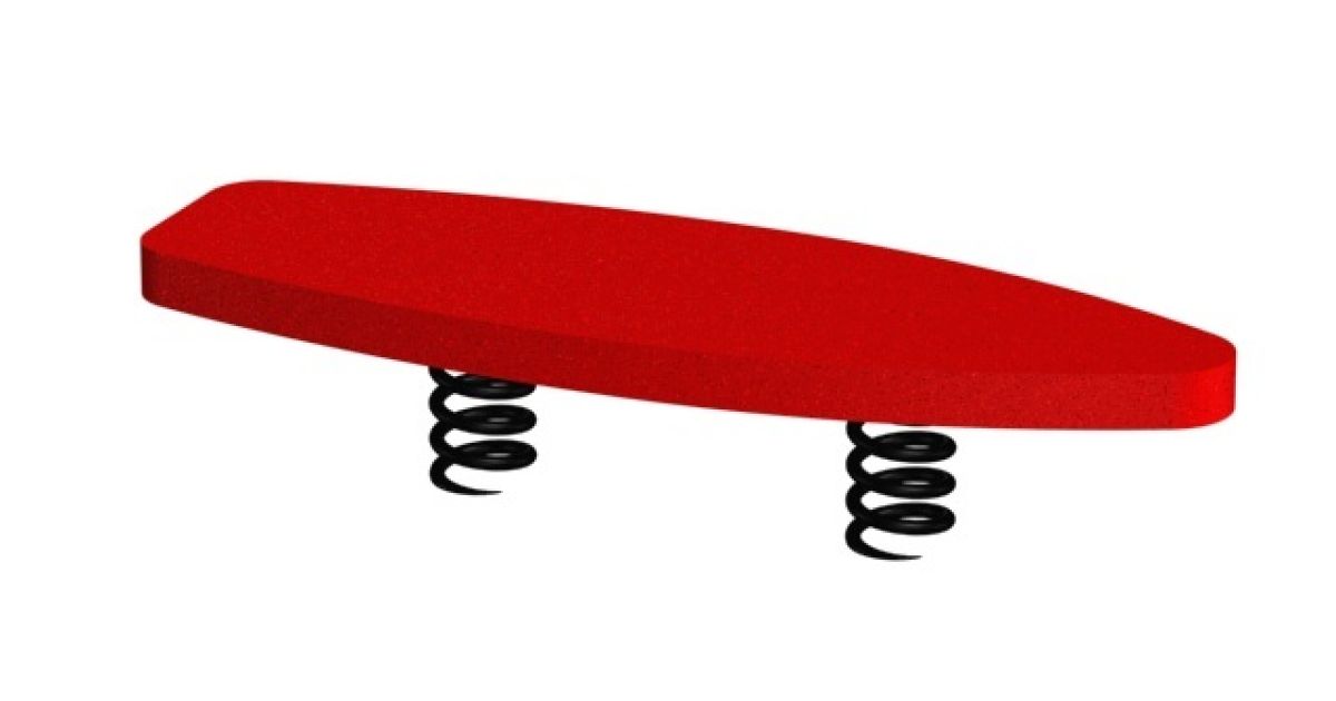 Surfboard Spring Rocker Surf Board (Spring) A2-2437-S | Playcraft Systems